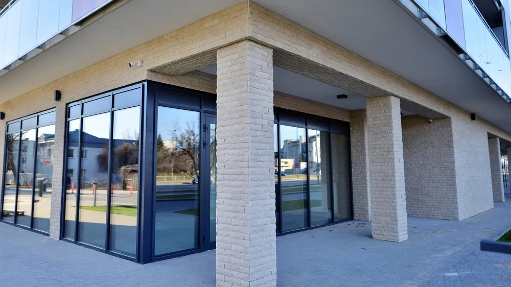 Modern Glass Building Corner Pinellas County Florida