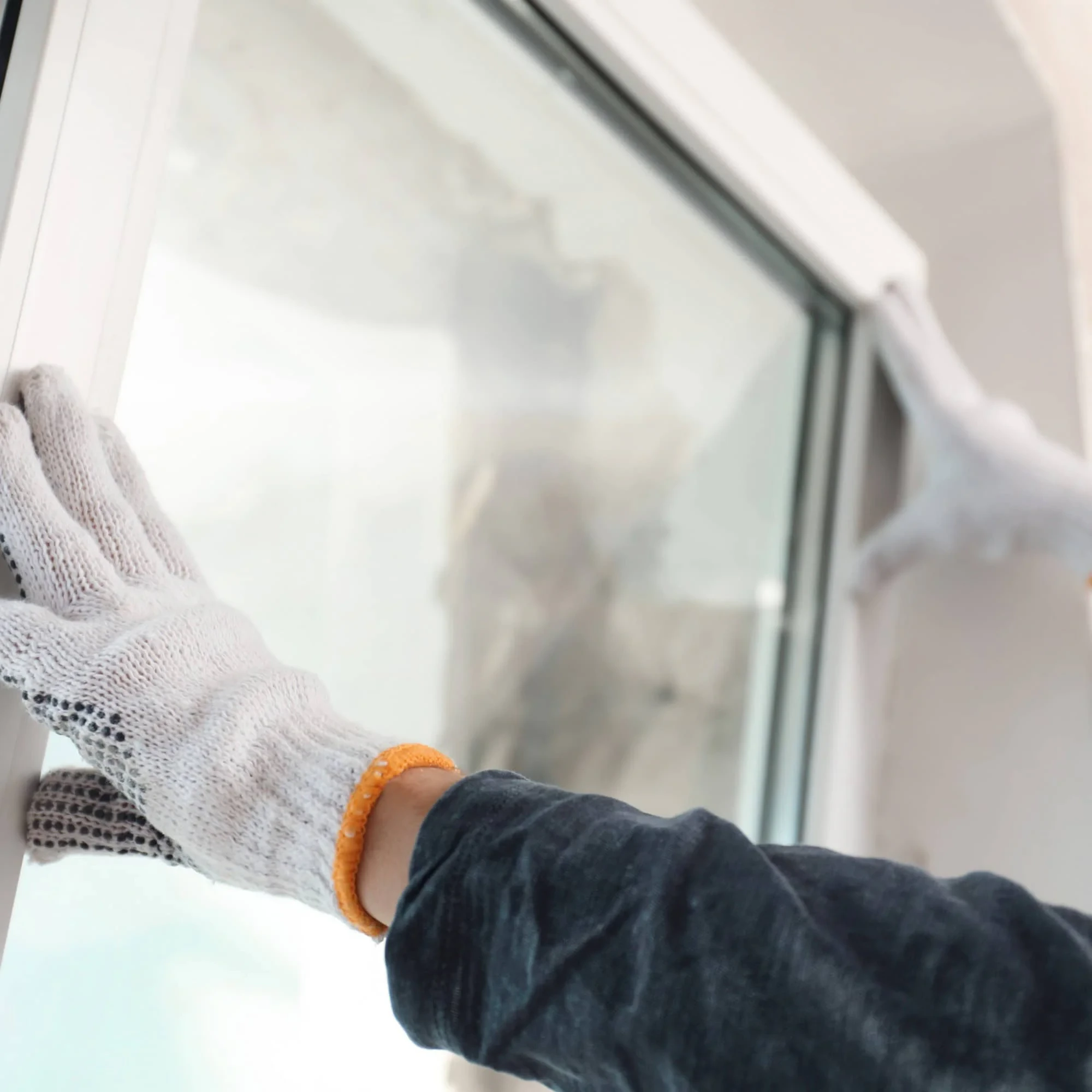 Window Frame Installation Hands Pinellas County Florida