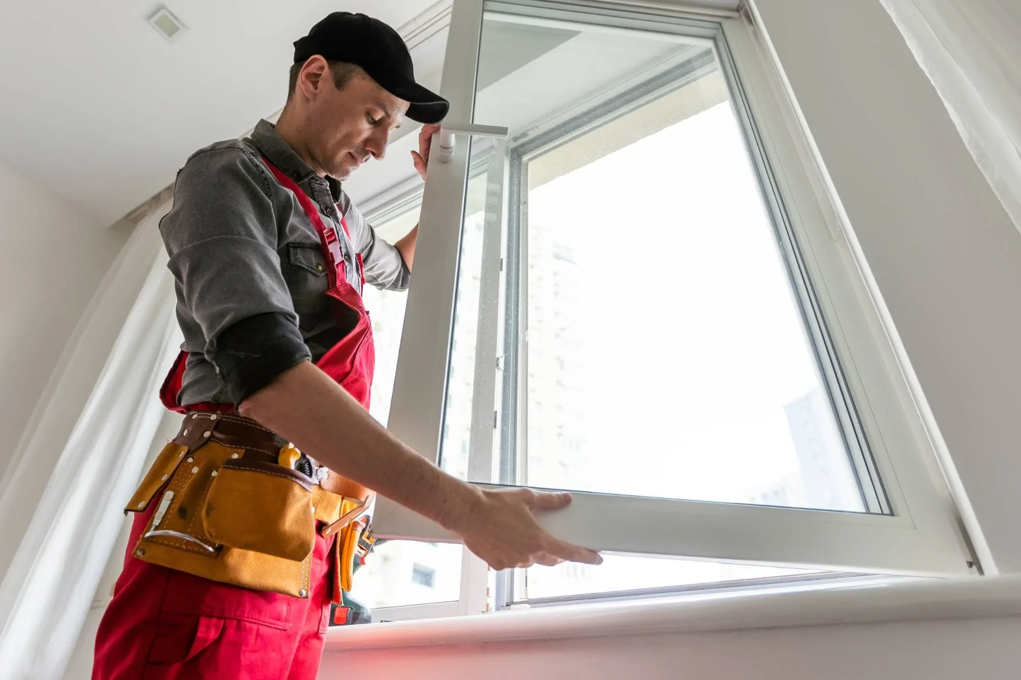 Window Installation Worker Pinellas County Florida